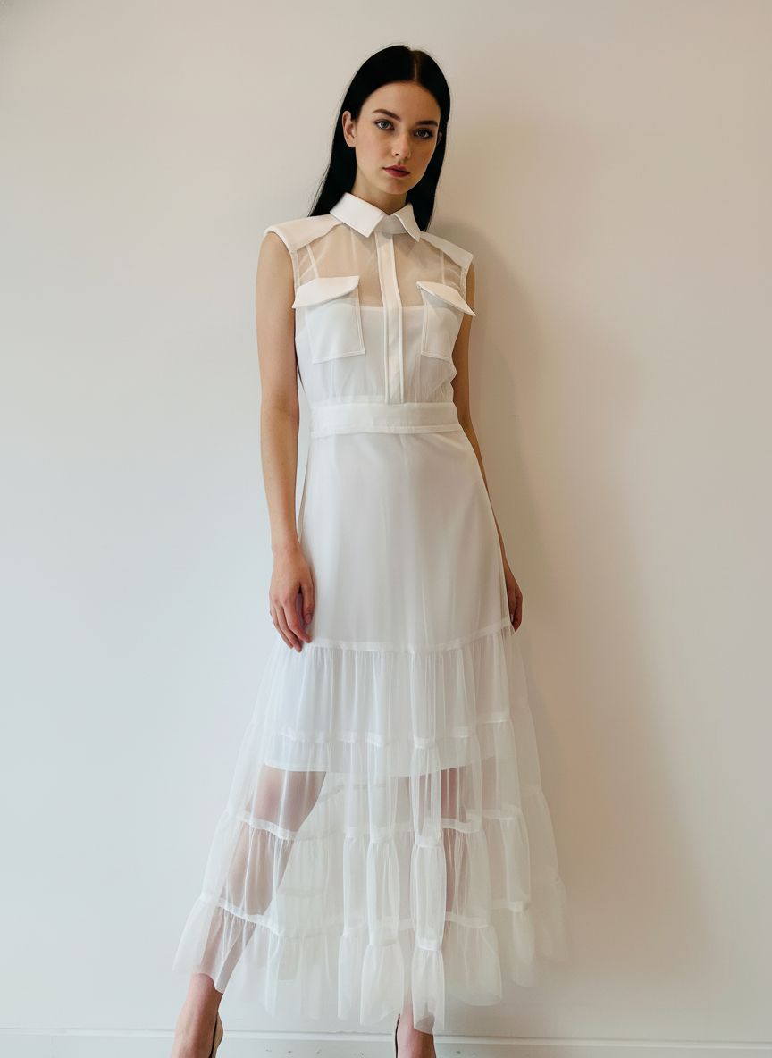 202501013 | The Ethereal Column Dress - Image 6